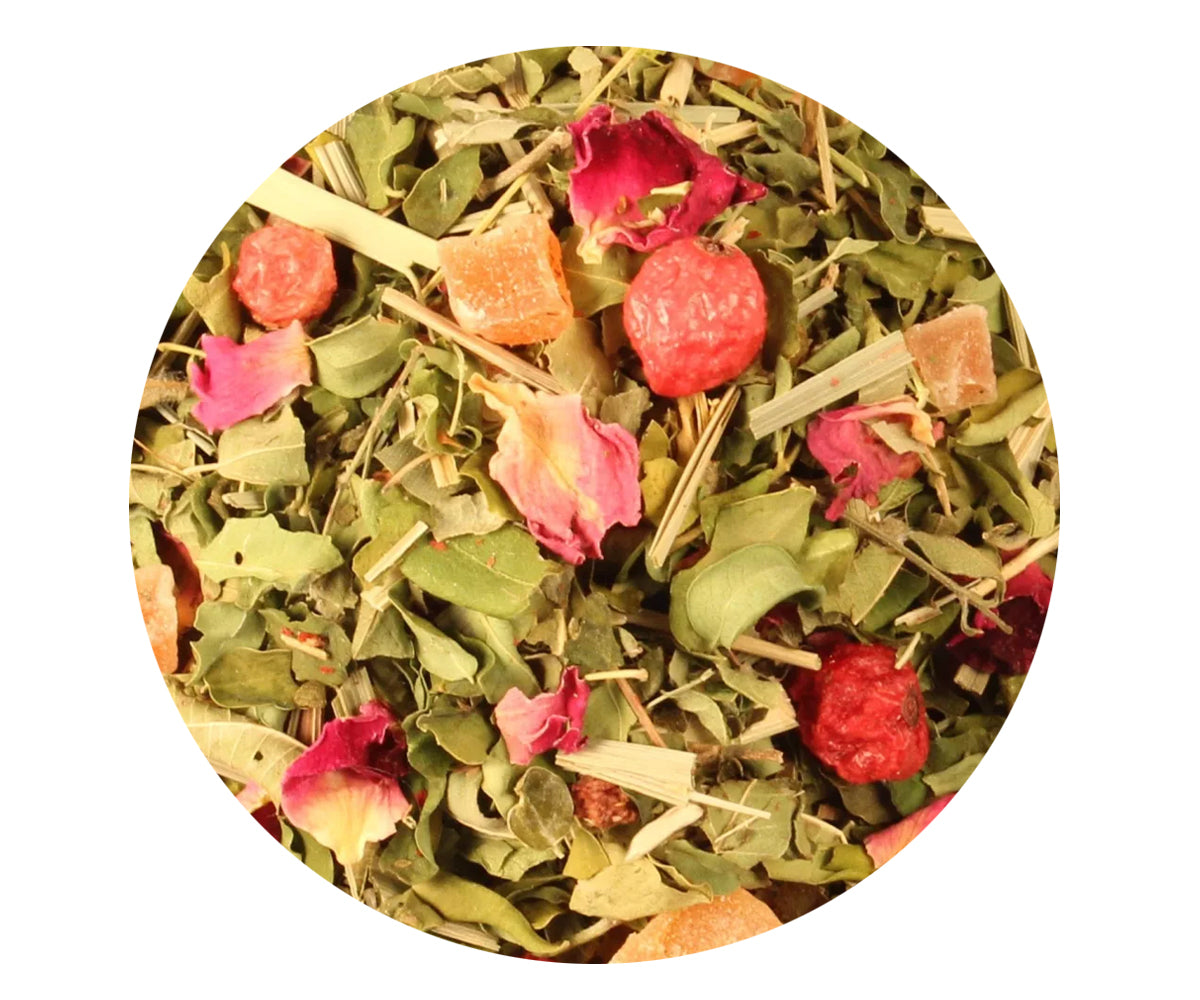 moringa granaatappel-ribes thee